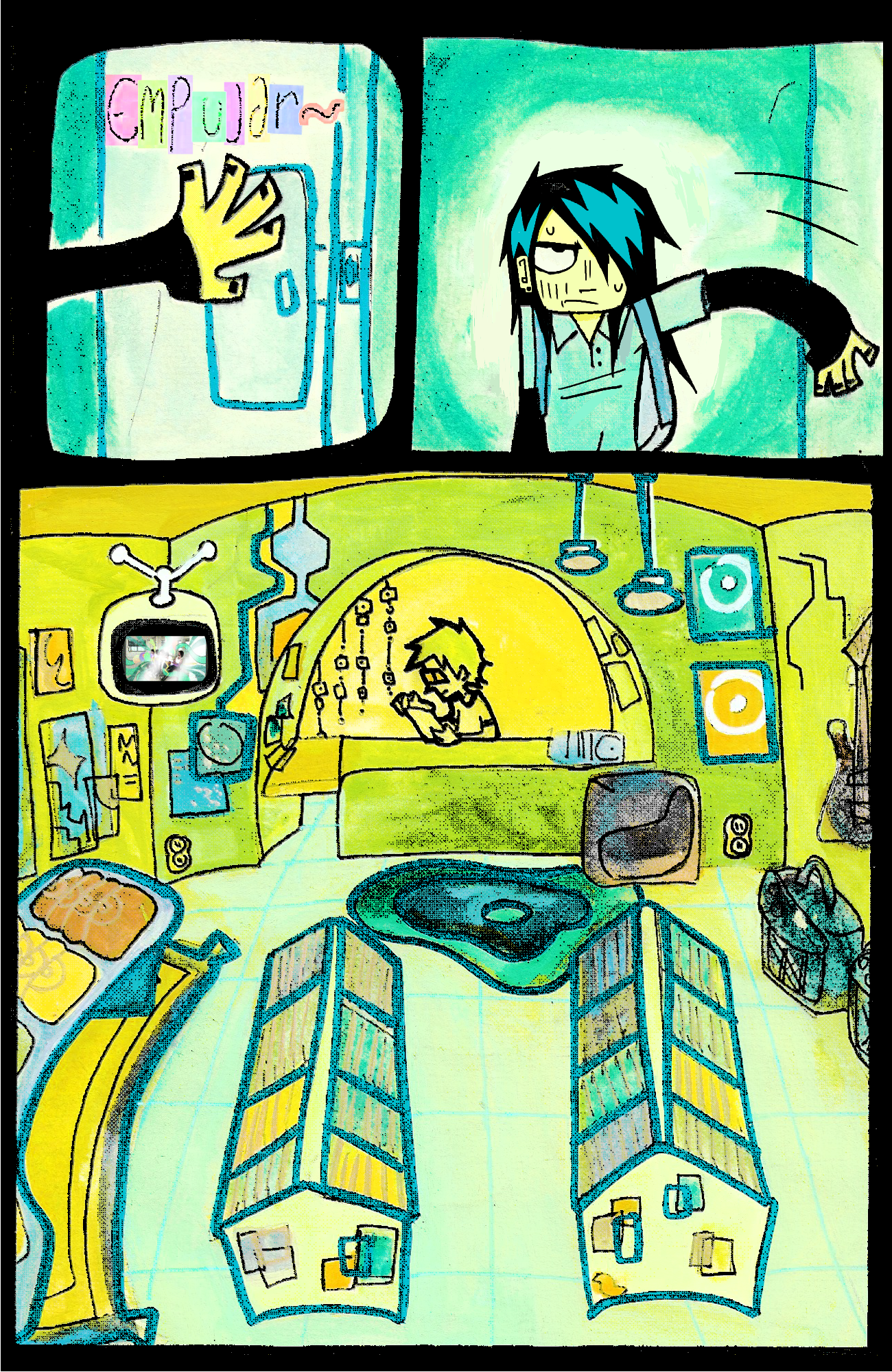 amo como se ve la rola por dentro